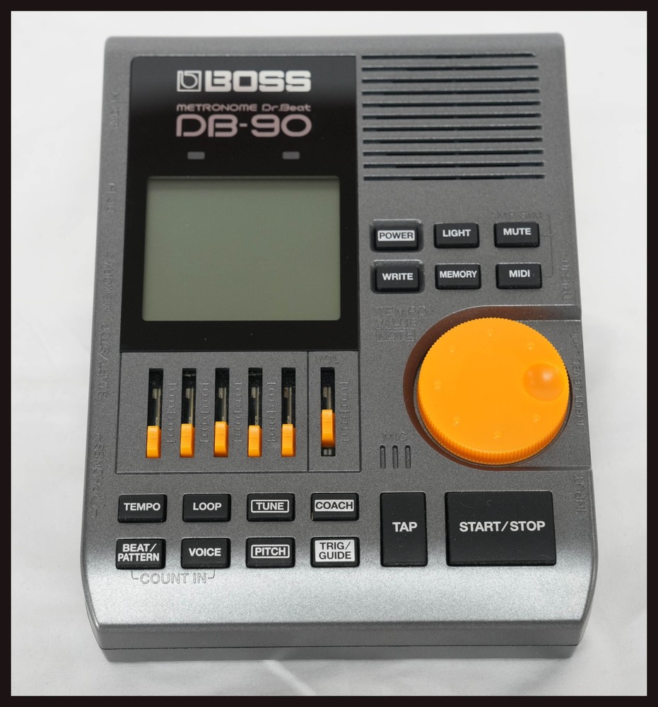 BOSS DB-90 Dr. Beat Metronome with Rhythm Training Function, Excellent Condition