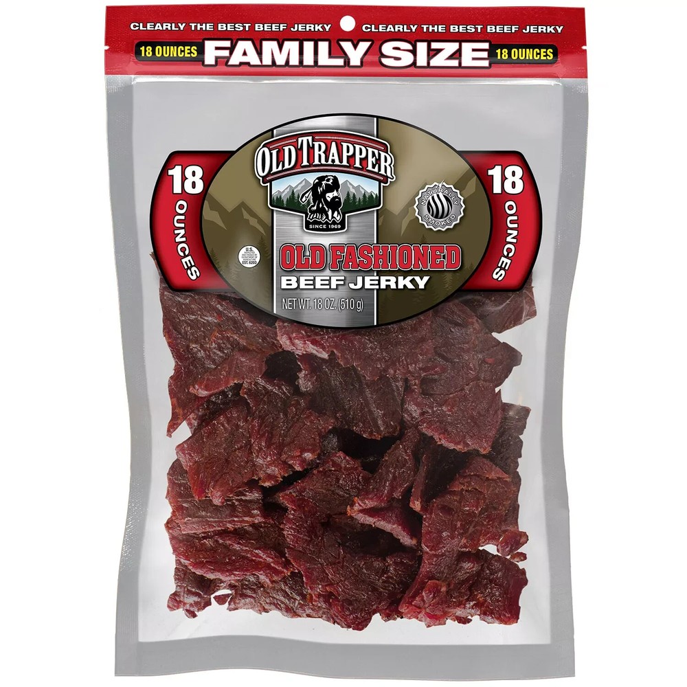 Old Trapper Old Fashioned Beef Jerky, 18 oz.