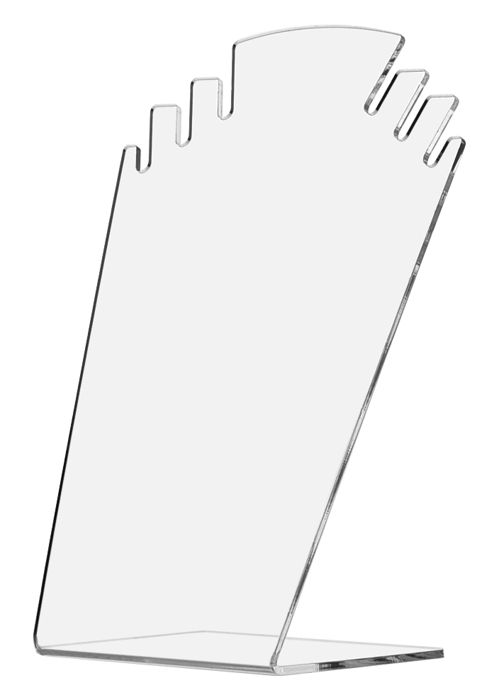 Jewelry Set Display Bracelet Anklet Necklace Earring Slanted Back Stand