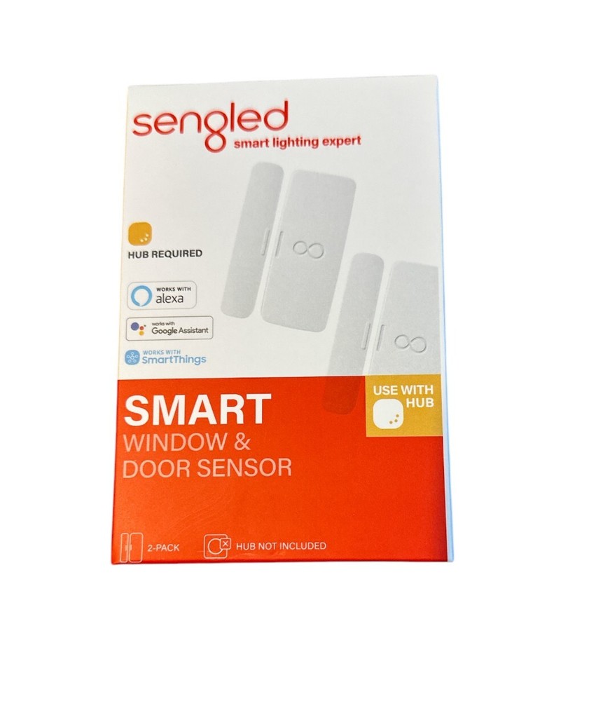 Sengled Smart Window & Door Sensor Compatible With Alexa Google HUB REQUIRED