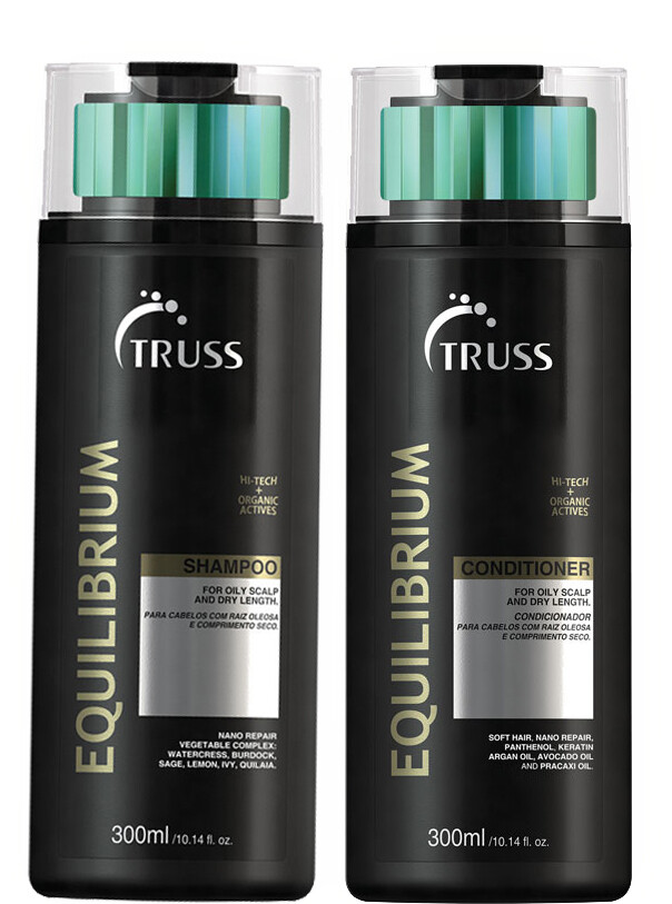 TRUSS PROFESSIONAL Equilibrium Shampoo / Equilibrium Conditioner 300 ml