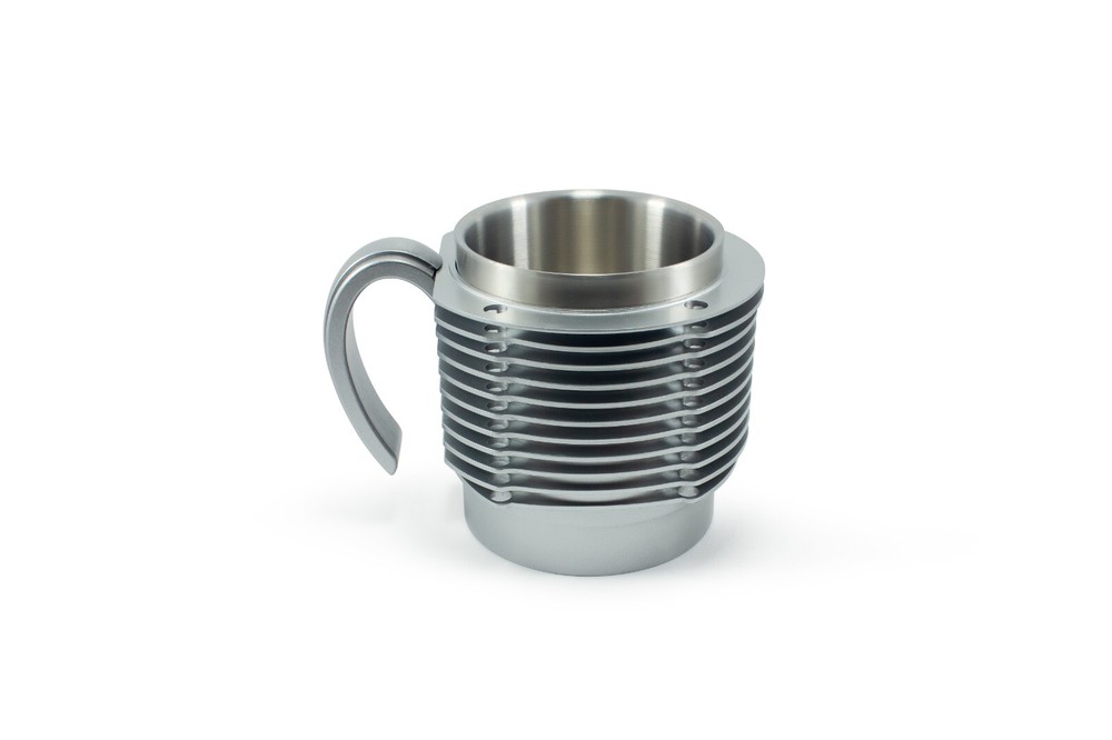 Finned Cylinder Mug