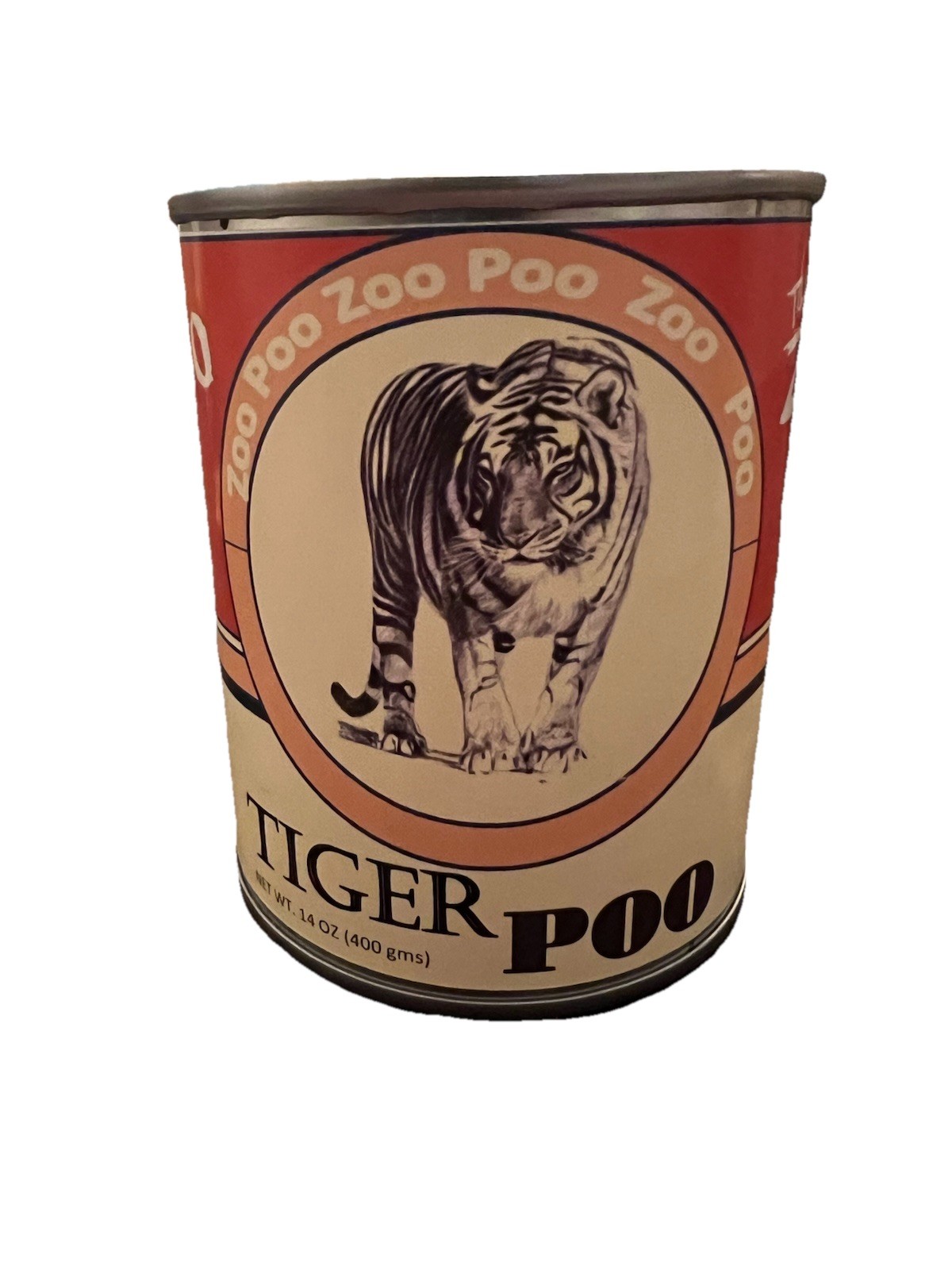 Rare “Zoo Poo Tiger Poo” Real Poop Novelty