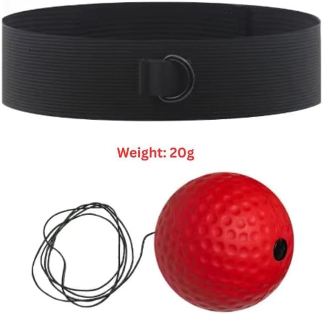 Boxing Reflex Ball with Adjustable Headband and String for Reaction Training