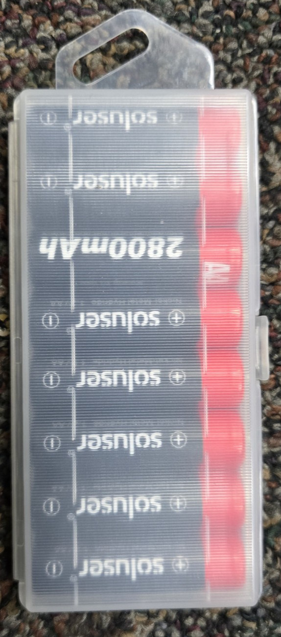 Rechargeable AA Batteries 8Pack, 2800Mah High-Capacity, Nimh, Double a Battery,