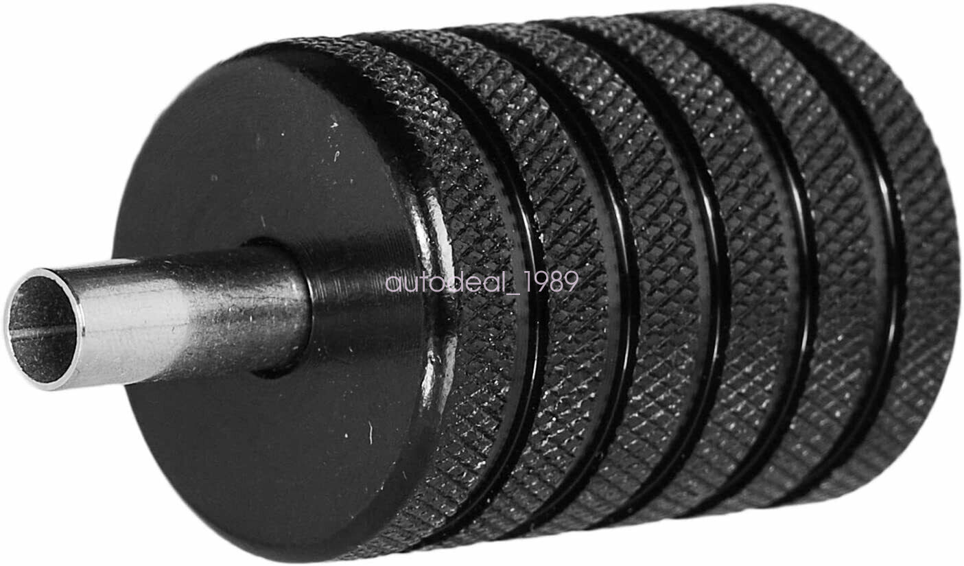 5pcs 25mm 1" Tattoo Machine Hand Grips Knurled Handle Aluminum Alloy Back Stem