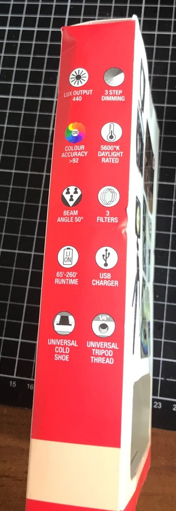 NEW Manfrotto Lumimuse 6 High Power Led Light