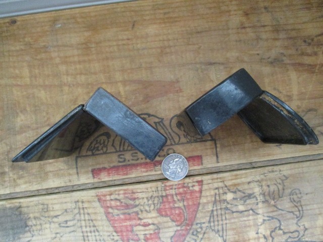 2 Antique Black Lacquer Snuff Boxes with Hinged Lids