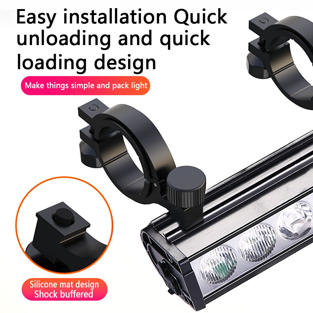 5000 Lumen Bike Lights Rechargeable Bicycle Light Super Bright Bicycle Headlight