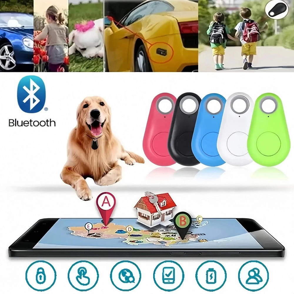 Mini GPS Pet Tracker Wallet Anti Lost Device Two Way Positioning