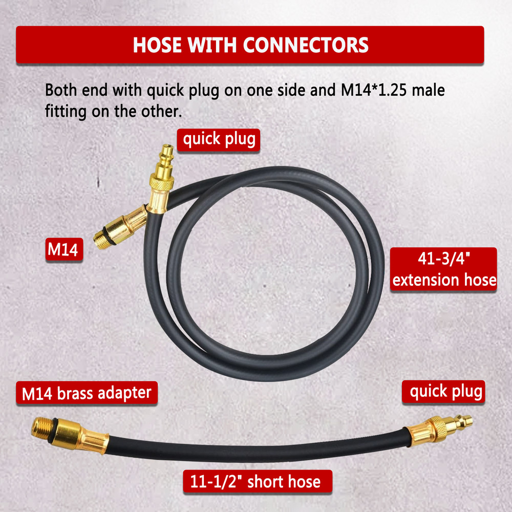 Multi-Function Cylinder Leak Down Tester Gasoline Engine Compression Gauge Test