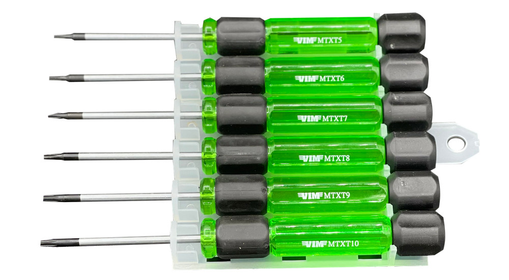 VIM Tools MTX100 6 Pcs Miniature Torx Screwdriver Set
