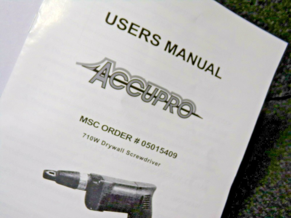 Accupro Drywall Screwdriver Electric Drill (RC)