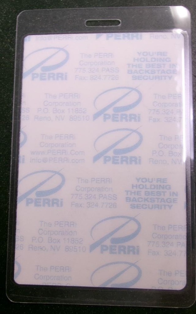 Vintage Genuine Ozzfest 1999 Laminated Backstage Pass LOCAL