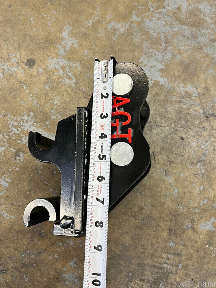 AGT Quick Hitch Coupler Universal Hydraulic for Mini Excavator Attachments