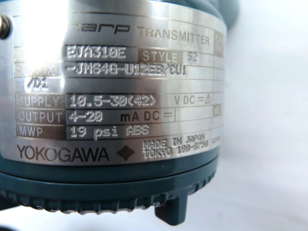 Yokogawa EJA310E Pressure Transmitter