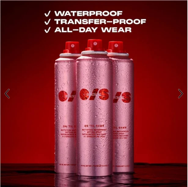 ONE/SIZE On 'Til Dawn Mattifying Waterproof Setting Spray, 3.4 oz