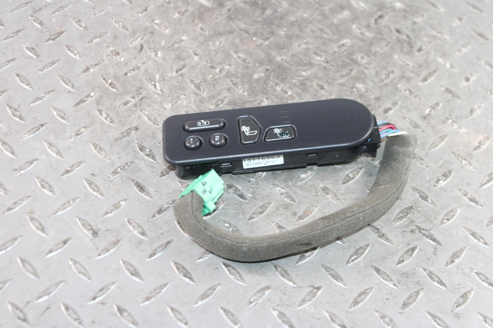 03-06 Silverado Electronic Front Driver Side Left LH Heated Seat Control Switch