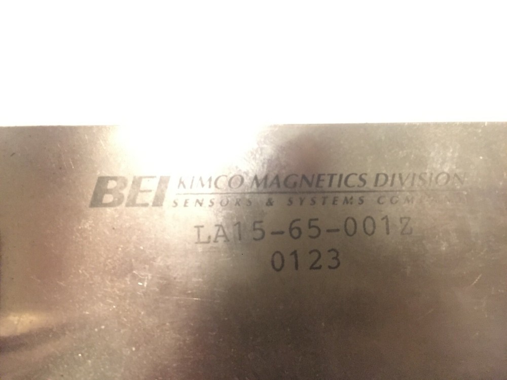 Linear motor with RGH24 encoder