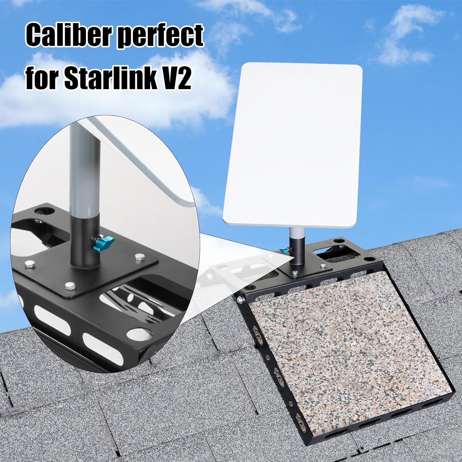 Adjustable Starlink Roof Ridge Mount, Starlink Ridgeline Mount Kit