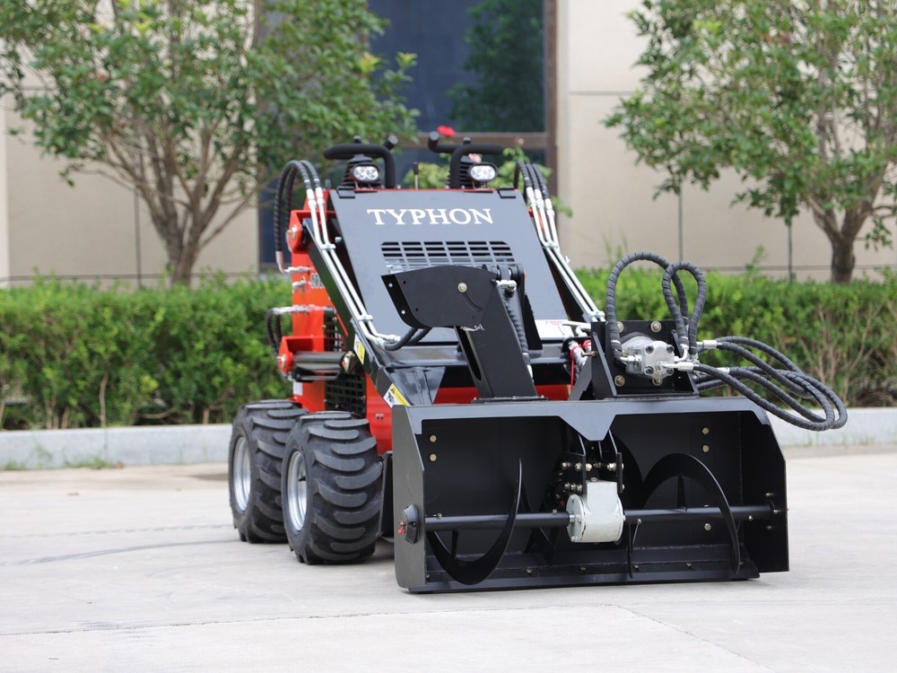 Snow Blower mini skid steer loader attachments for TYPHON STOMP skidsteer\