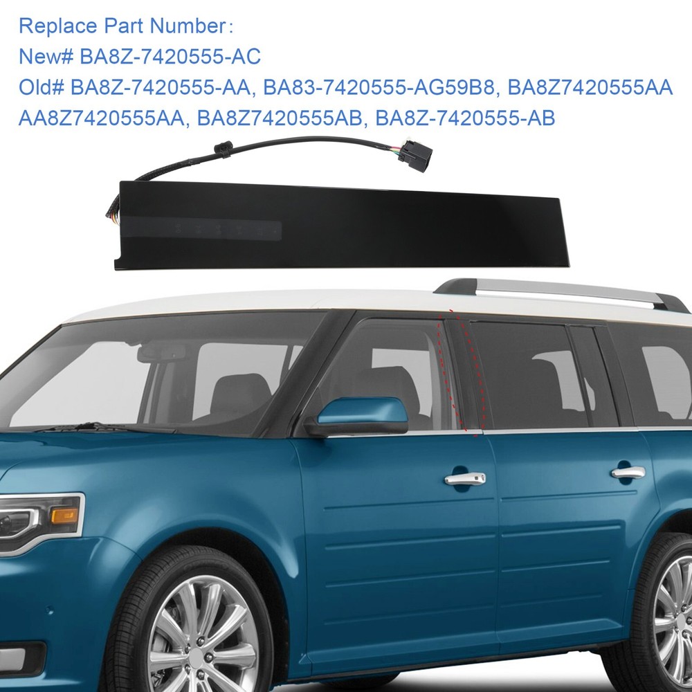 For 2010-2019 Ford Flex Door Entry Keypad Pillar Molding Trim Left Driver-Side