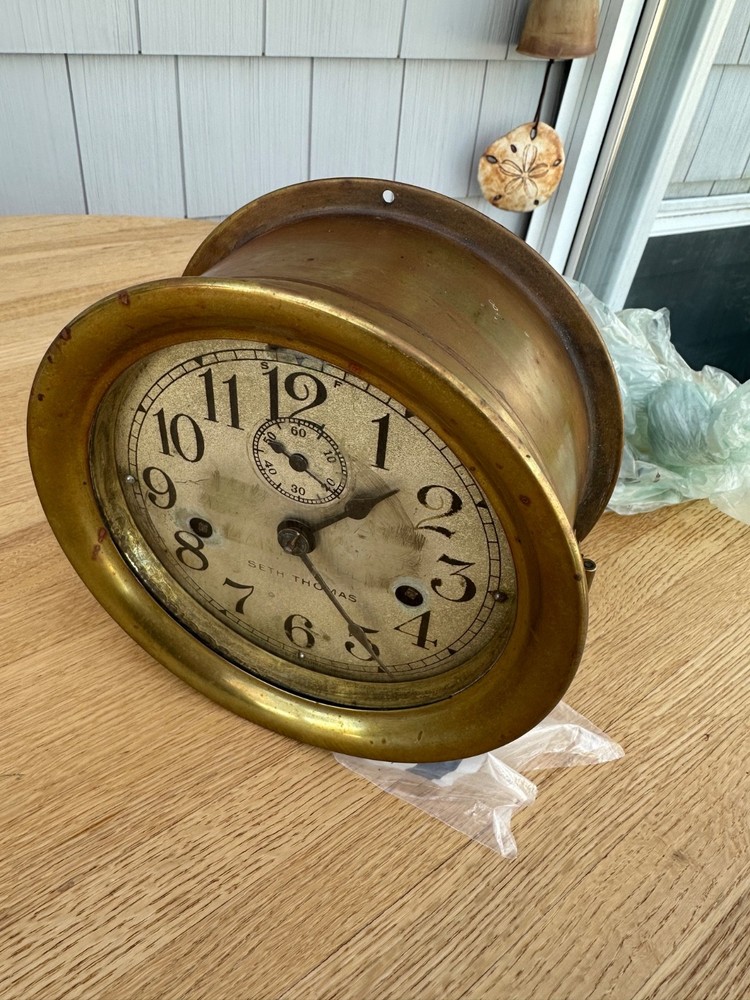 Antique Seth Thomas Ships Clock