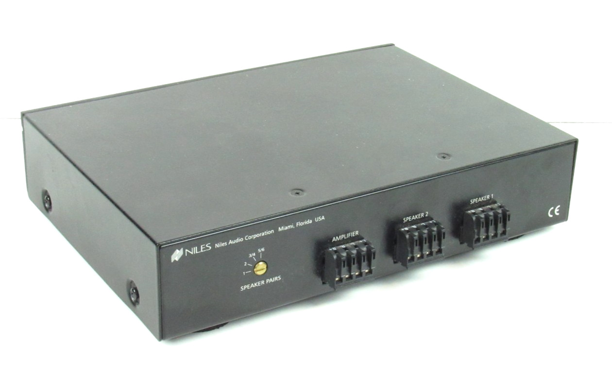 Niles SSVC-2 Speaker Selector Volume Control Multi-Room Audio Works Great