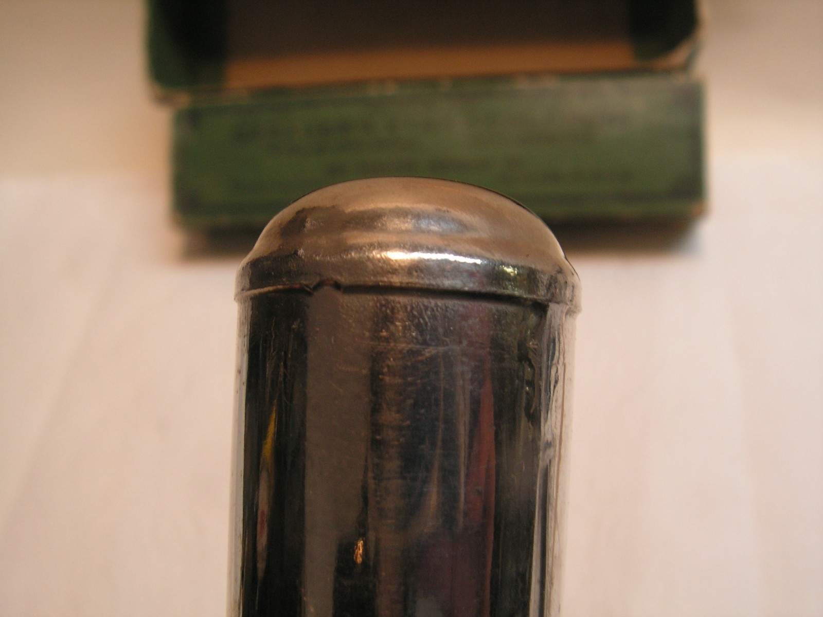 Vintage Gebauer's Ethyl Chloride 100g Tube In Box. TUBE VERY GOOD BOX WORN!