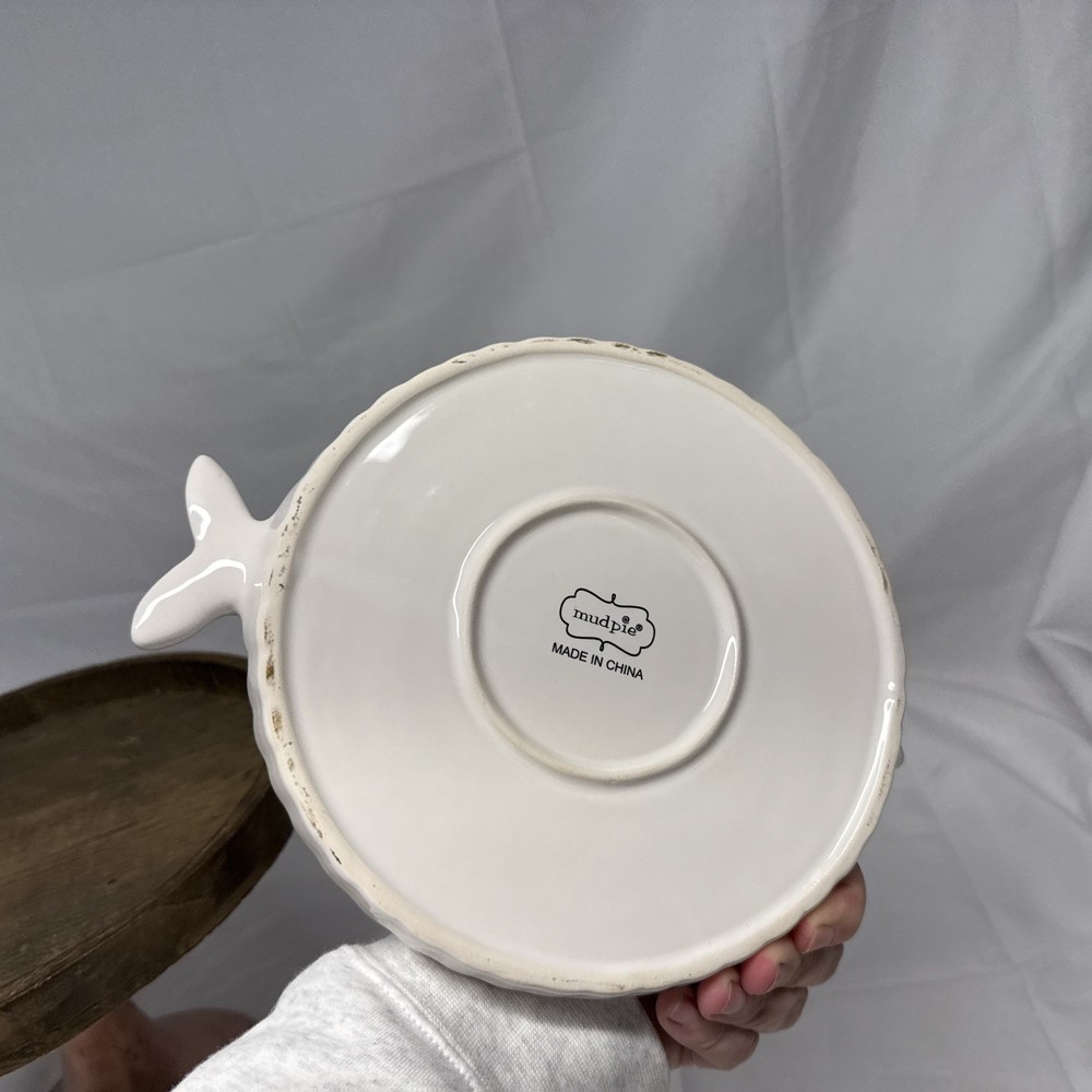 Fish Shaped Serving Platter Mud Pie