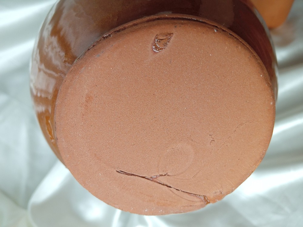 TERRACOTTA SANGRIA PITCHER AND CUPS SET FOR 8