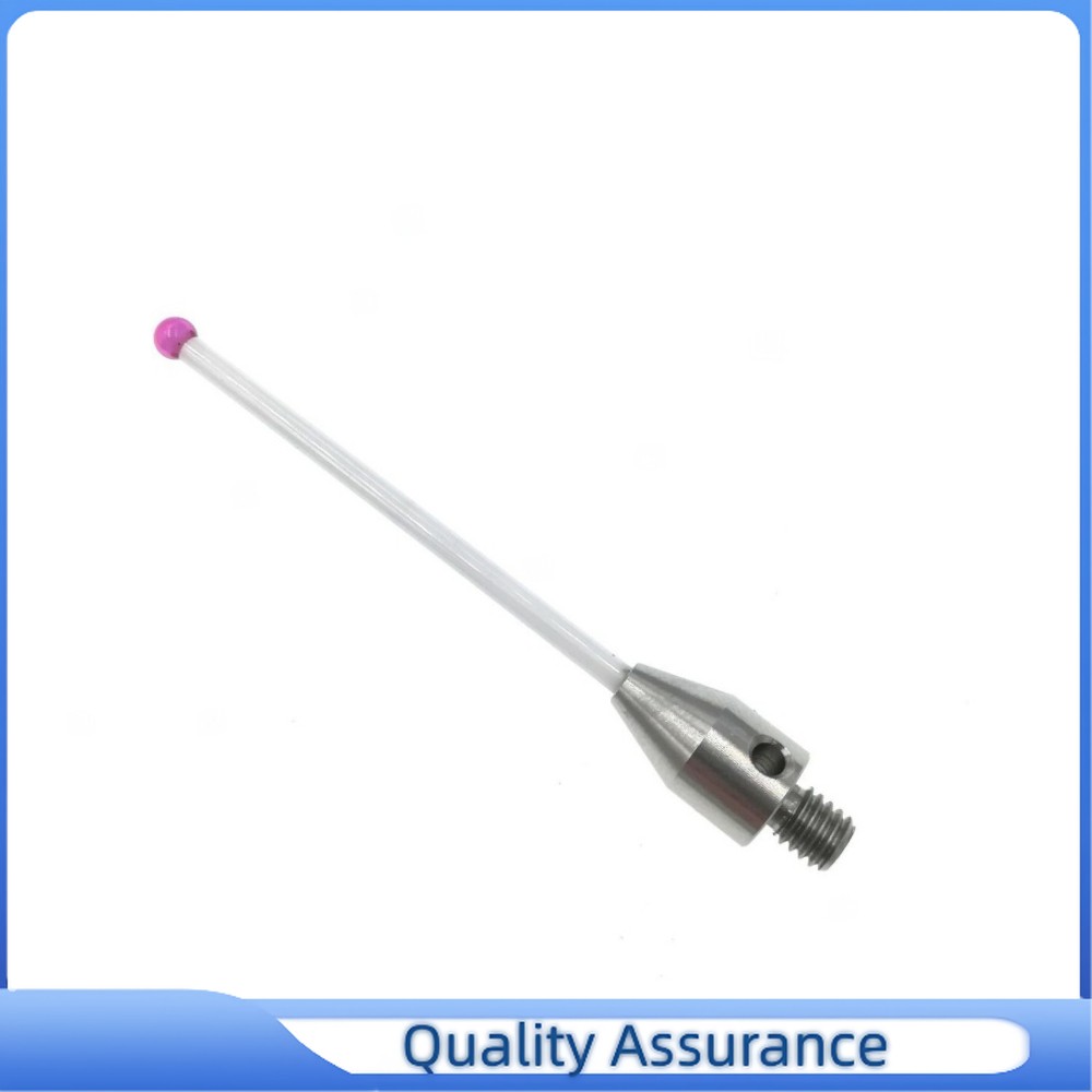 A-5003-3680 Cmm Touch Probe Stylus Ceramic Stem M4 Thread 3mm Ruby Tip 50mm Long