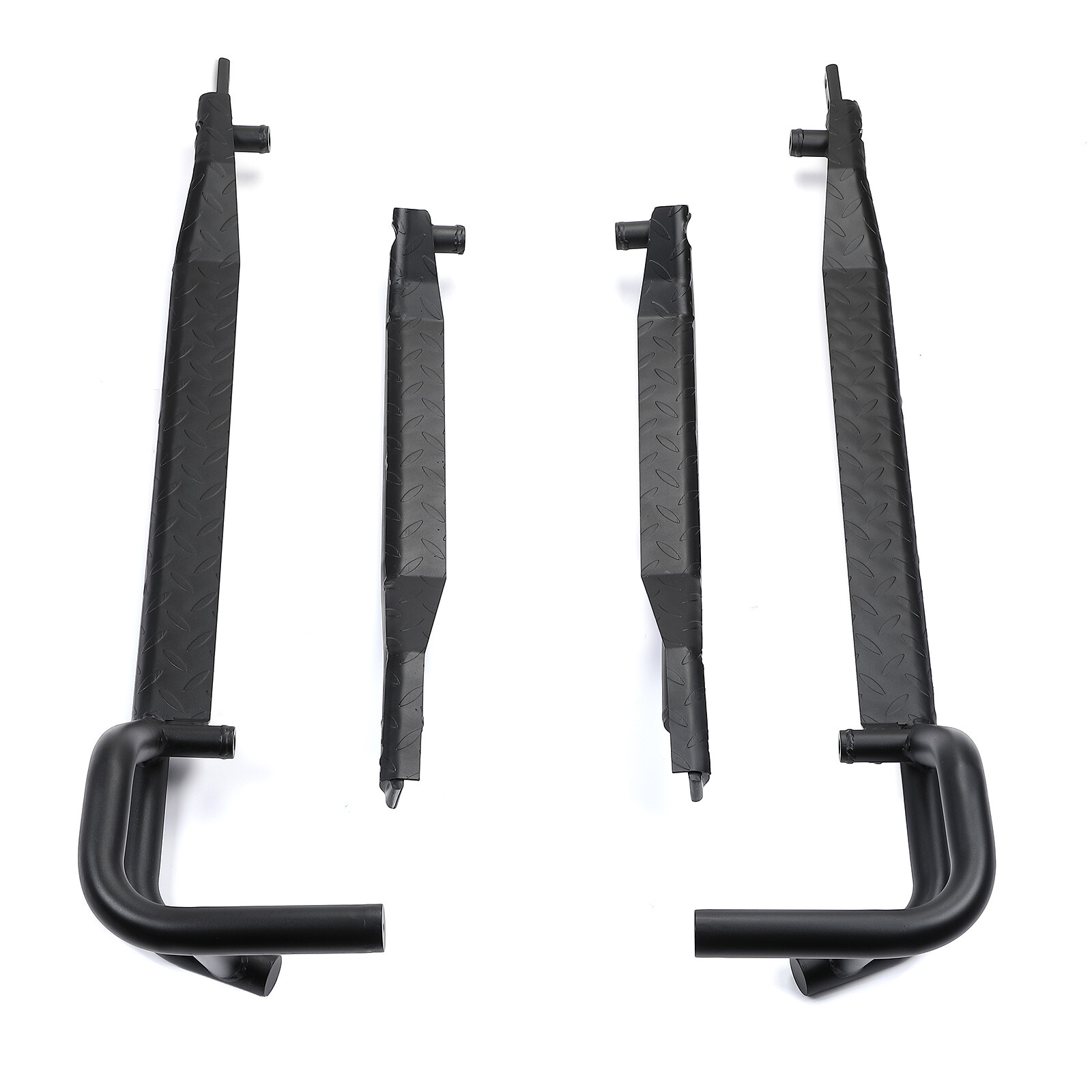 KEMIMOTO Nerf Bars Rock Sliders Steps for Polaris Ranger Crew XP 1000 2019-2025