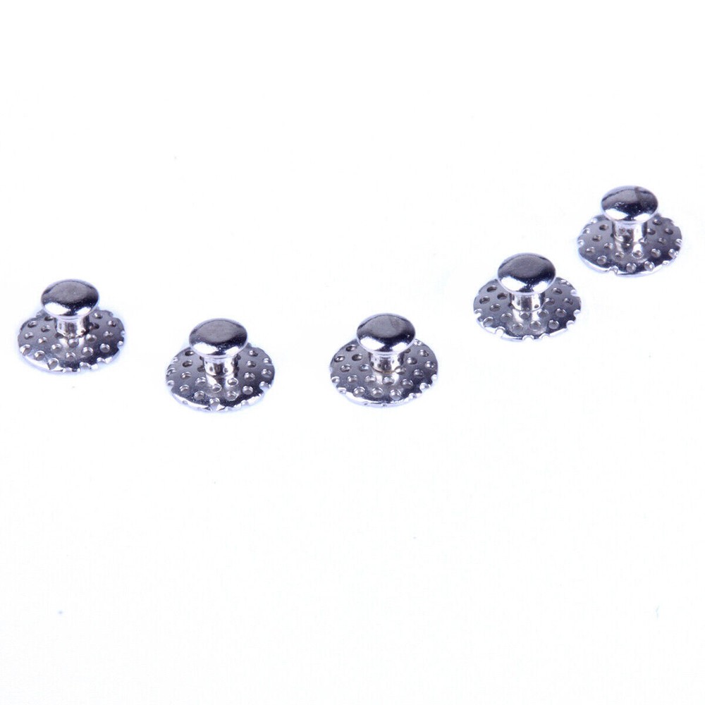 AZDENT Dental Orthodontic Lingual Buttons Bondable Round /Rectangular Base