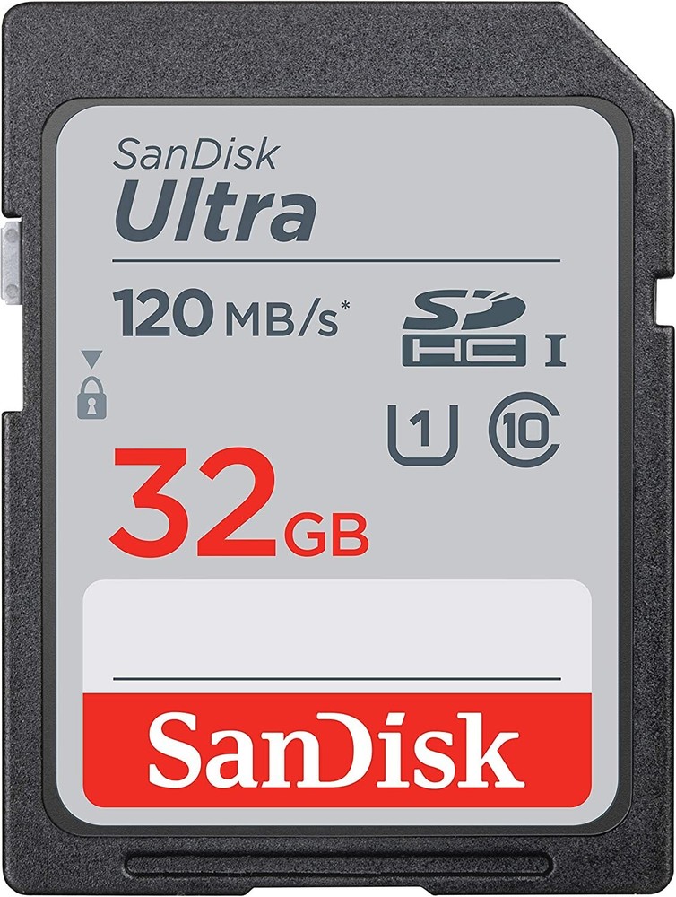Sandisk Ultra 32GB SD Memory cards for Camera/Trail Camera / Computers (10 Pack)