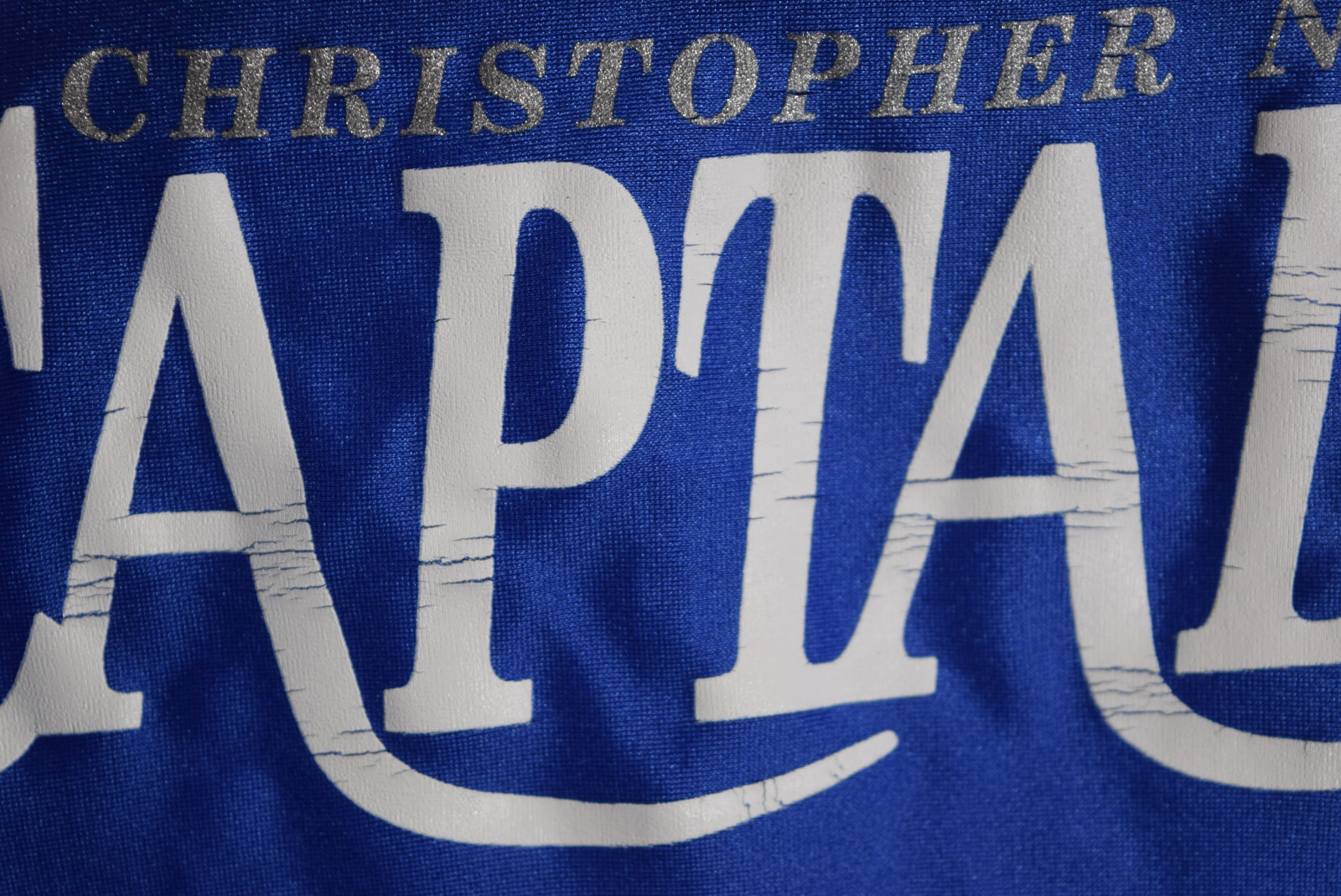 Christopher Newport University TEAM ISSUED CNU Wrestling Singlet MENS M Blue