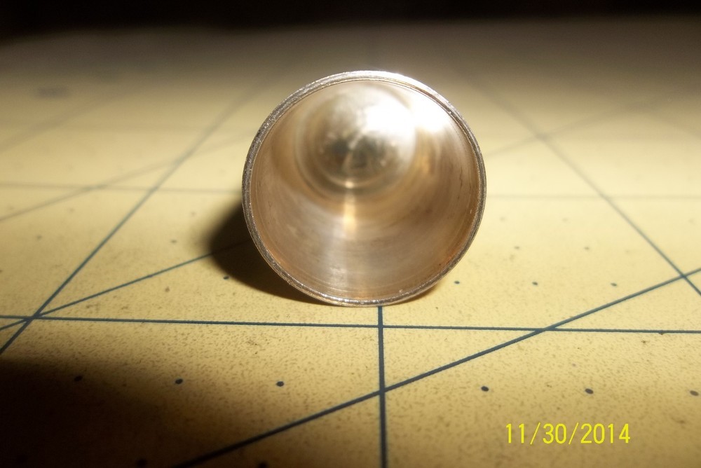 Antique Sterling Silver Simons Bros. Co. Thimble Shield 11