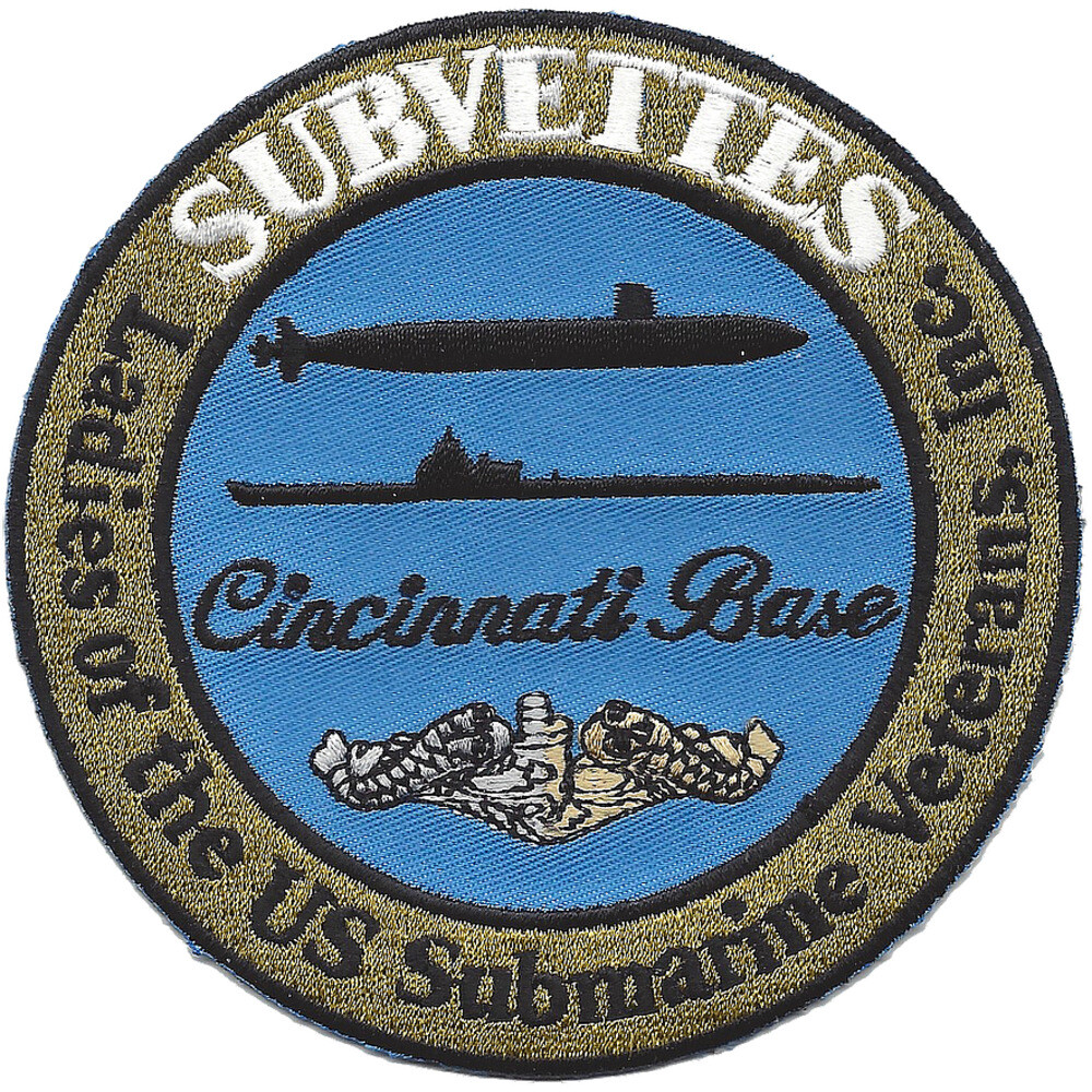 Submarine Cincinnati Subvettes Base Patch