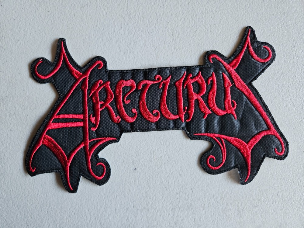 ARCTURUS, SEW ON RED EMBROIDERED LARGE BACK PATCH