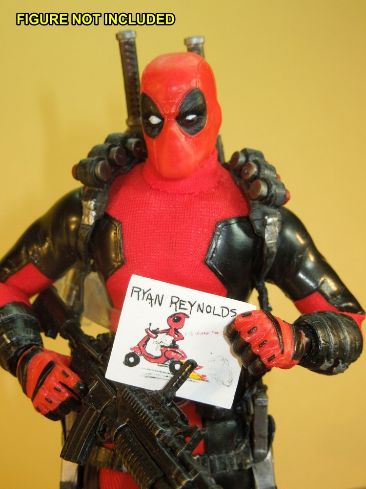 Deadpool 2 - 1/12 scale Custom Accessories / Documents - for 6 inch figures