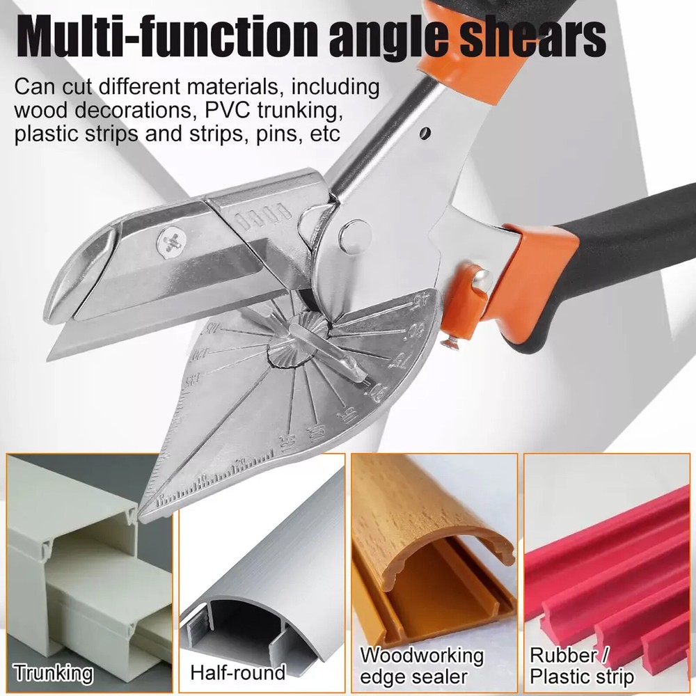Adjustable Angle Shears 45To135 Degree Miter Cutter Multifunctional durable