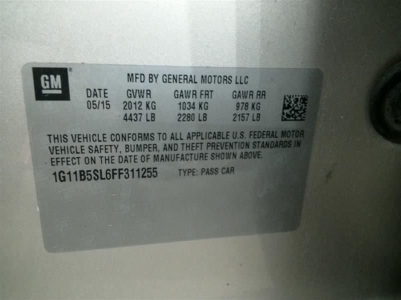 MALIBU 2015 High Mounted Stop Light 104525336