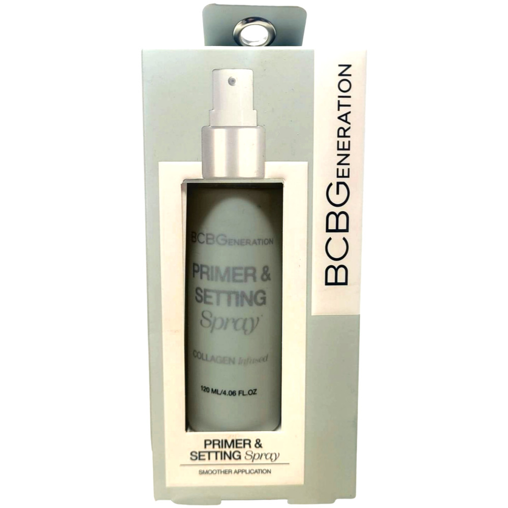 BCBGeneration Primer & Setting Spray 4.06 FL OZ Collagen Infused NEW