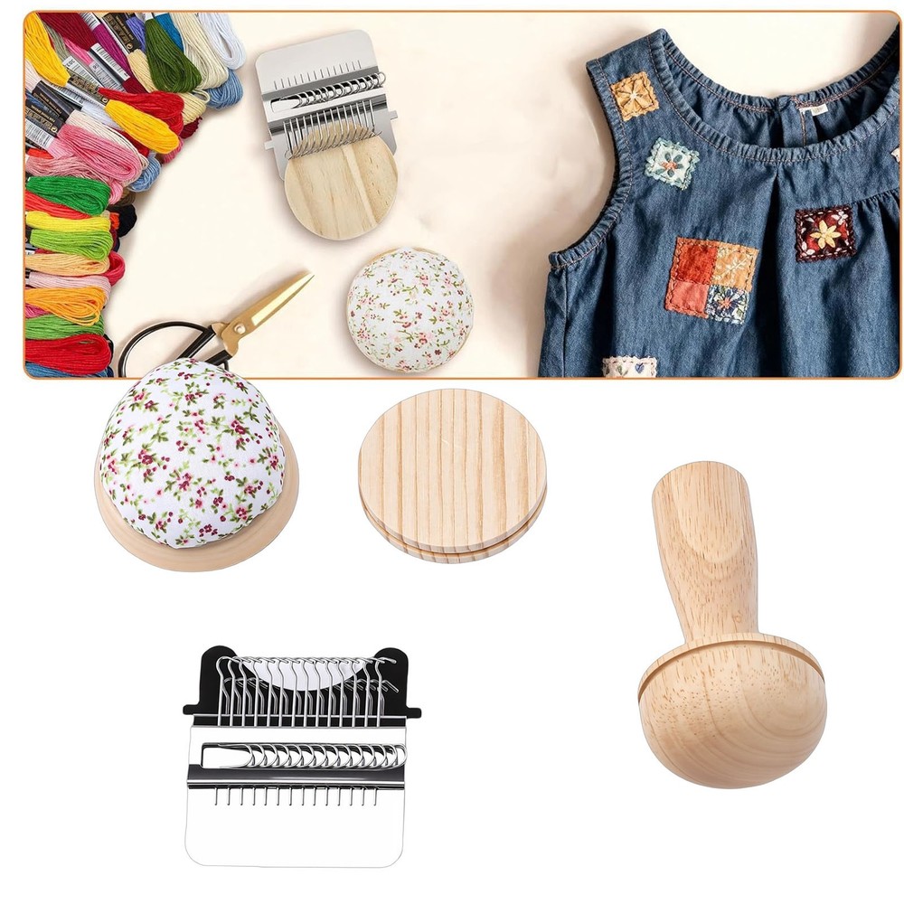 2-Mini Darning Tool Kit For Repairing Socks And Sweaters