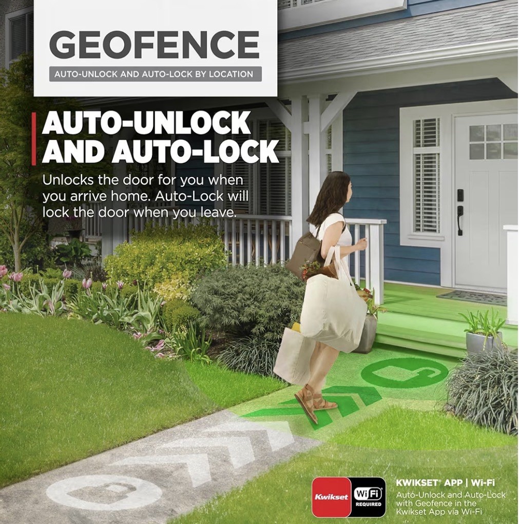 Kwikset Touchscreen Wi-Fi Enabled Smart Lock. Keyless Entry Matte Black. New.