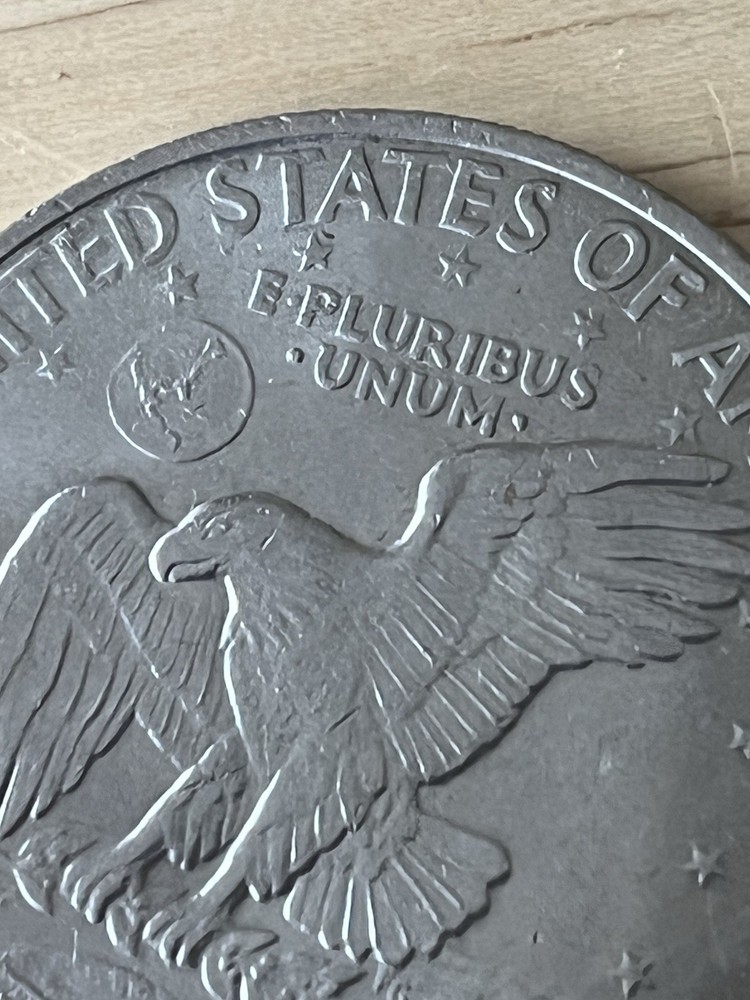 1972D Eisenhower error Coin