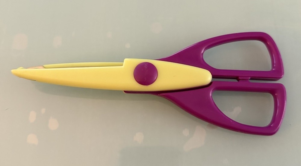 BYCIN Decorative Paper Edging Craft Scissors - Wide Zig Zag Pattern