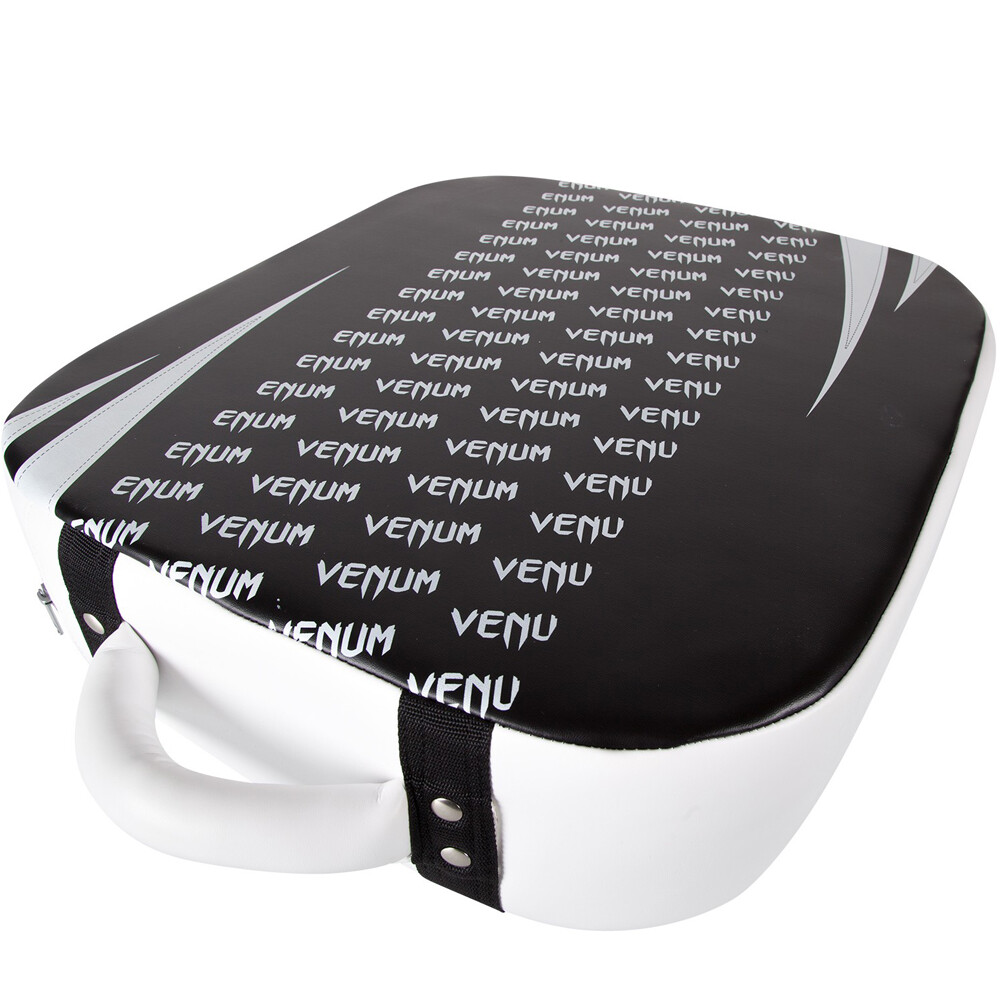 Venum Absolute Skintex Leather Square Kick Shield - Black/Ice