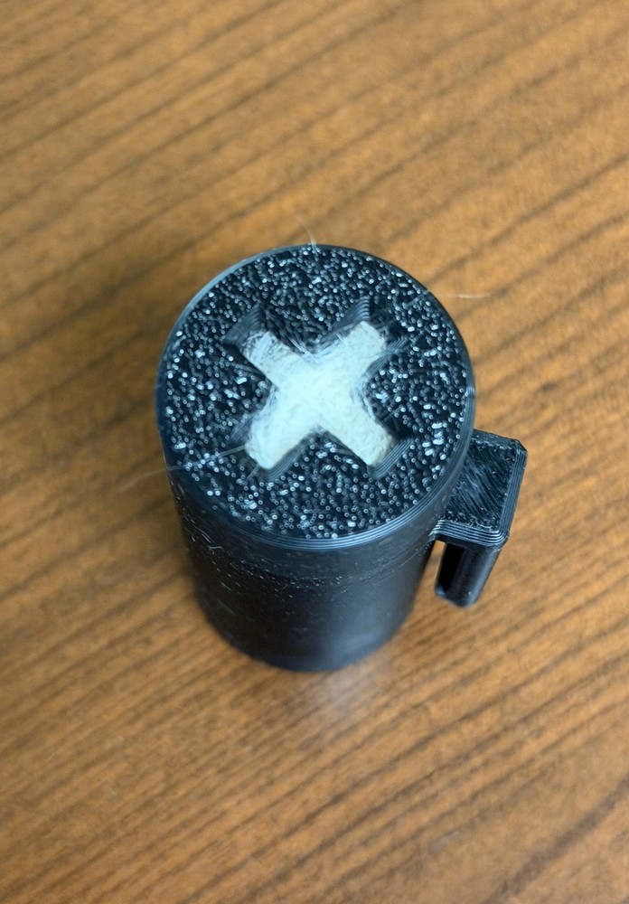Reloadable Milkweed Container, Wind Direction Indicator
