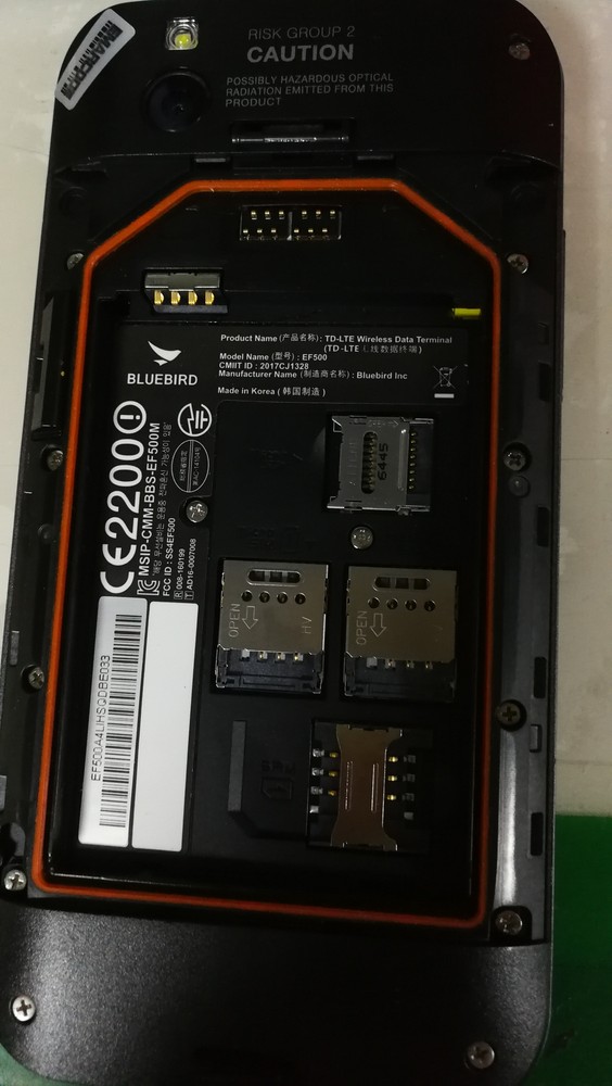 Bluebird EF500 Android PDA Data Collector Barcode Scanner F. Warehouse Logistics